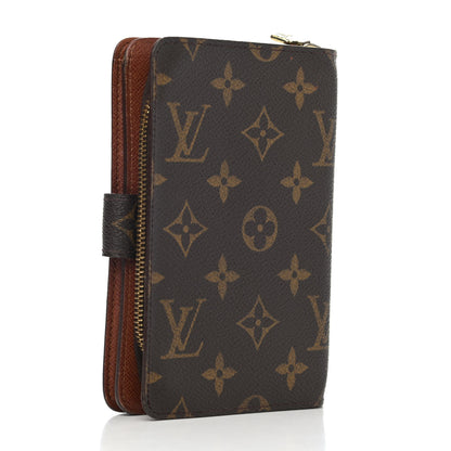 Louis Vuitton Monogram Porte Papier Zippe Wallet 2 of 4