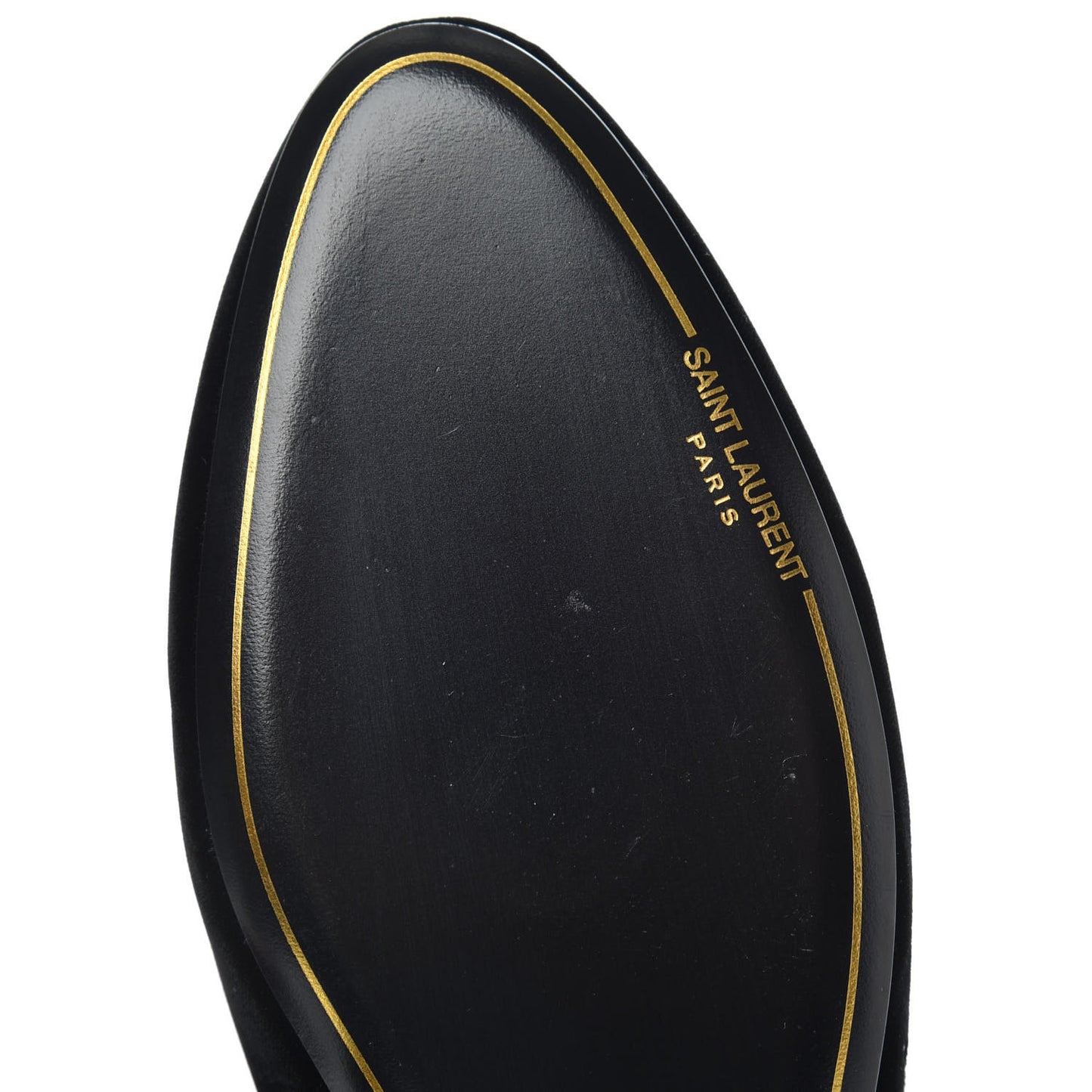 Velvet Heart Smoking Slipper Flat Loafers 40 Black