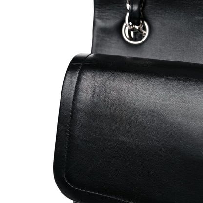 Chanel Lambskin Quilted Jumbo Double Flap Black 18 of 21