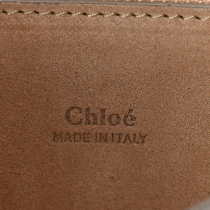 Chloe Calfskin Suede Medium Faye Shoulder Bag Plum Purple 6 of 8