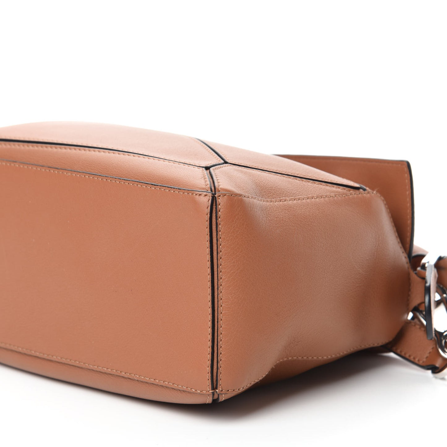 Calfskin Small Puzzle Bag Tan