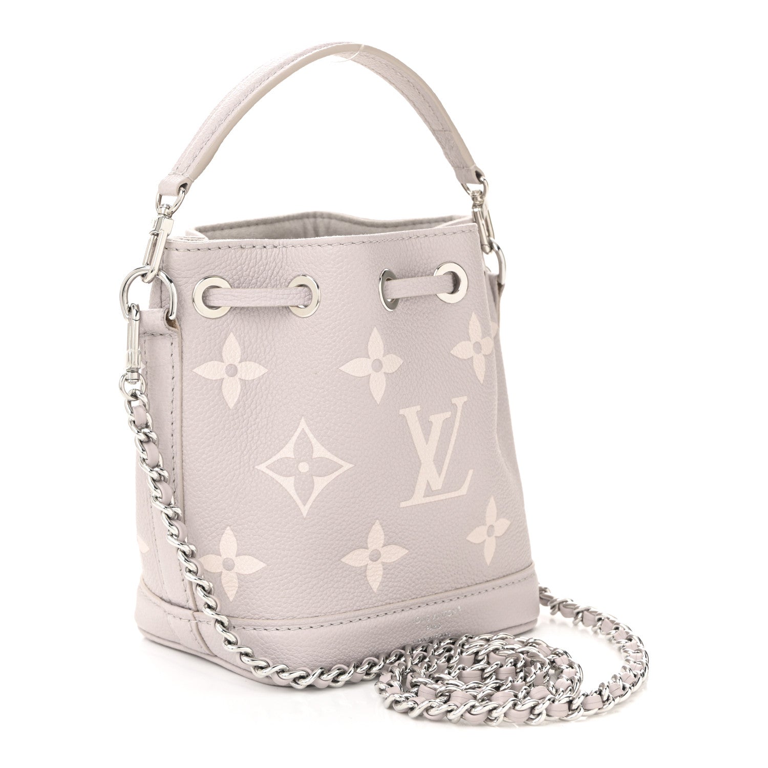 Louis Vuitton Empreinte Monogram Nano Noe Brume Quartz 3 of 9