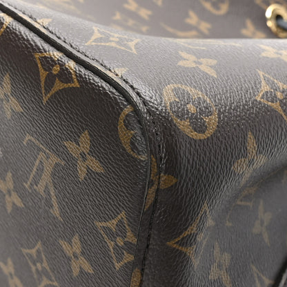 Louis Vuitton Monogram Neonoe MM Black 10 of 10