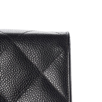 Chanel Caviar Quilted Briefcase Laptop Bag Black 10 of 17