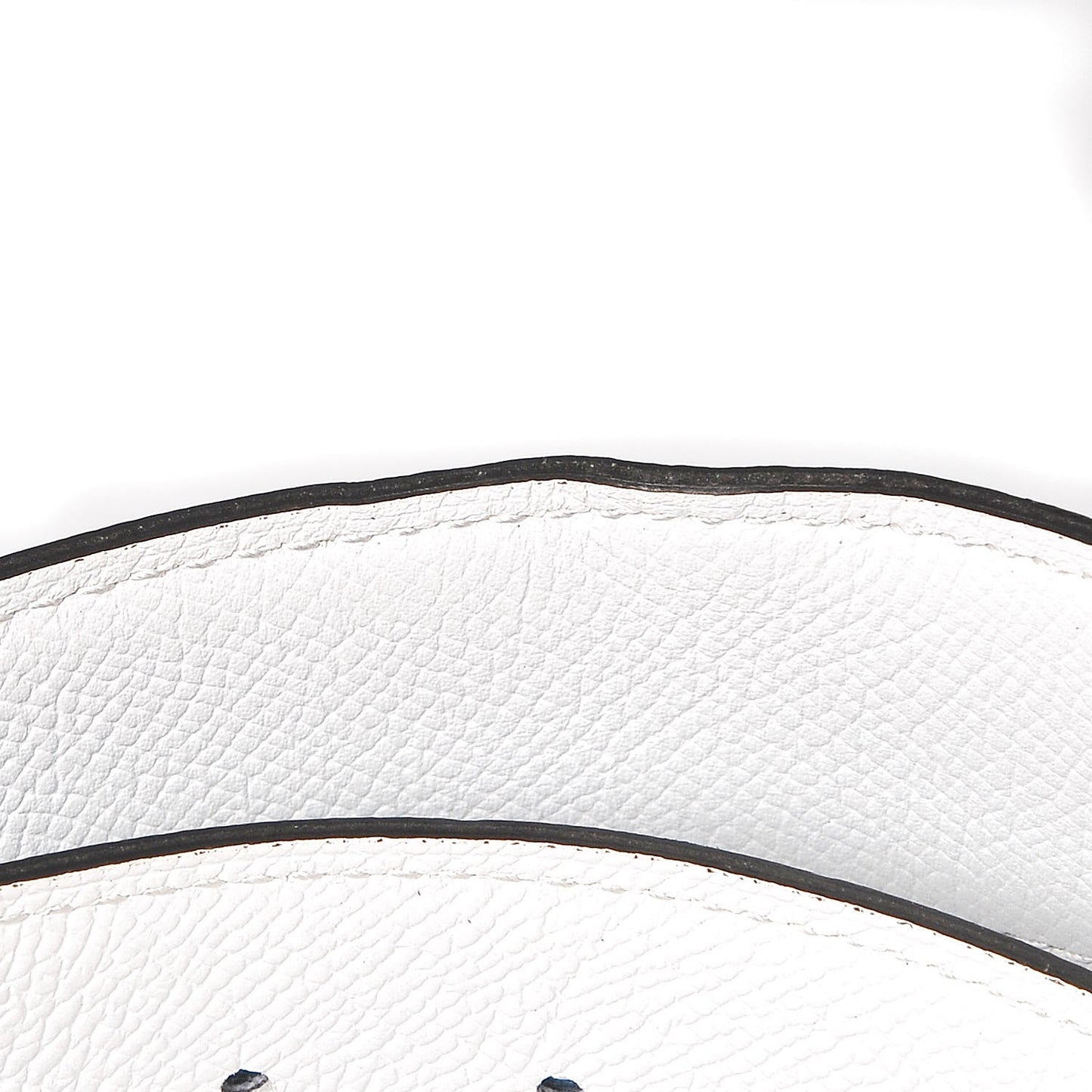 Epsom 42mm Belt Strap 115 Colvert Blanc White