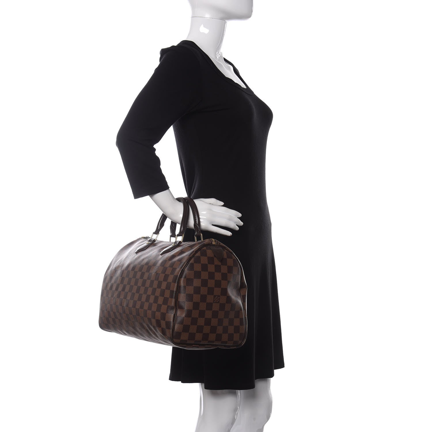Louis Vuitton Damier Ebene Speedy 35 2 of 10