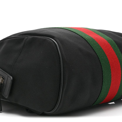 Gucci Techno Canvas Web Backpack Black 9 of 10