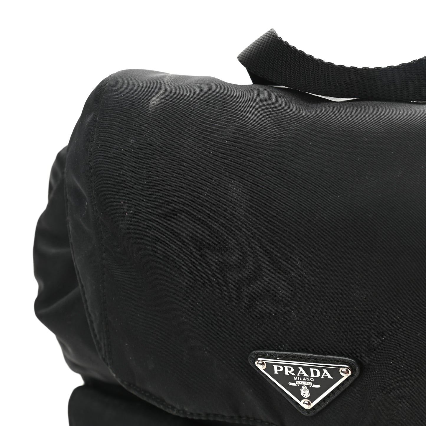 Nylon Vela Medium Backpack Black
