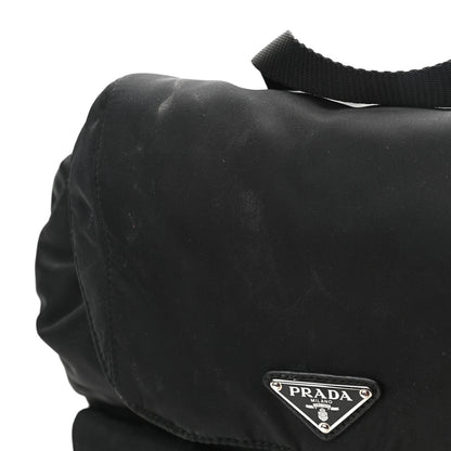 Prada Nylon Vela Medium Backpack Black 12 of 12