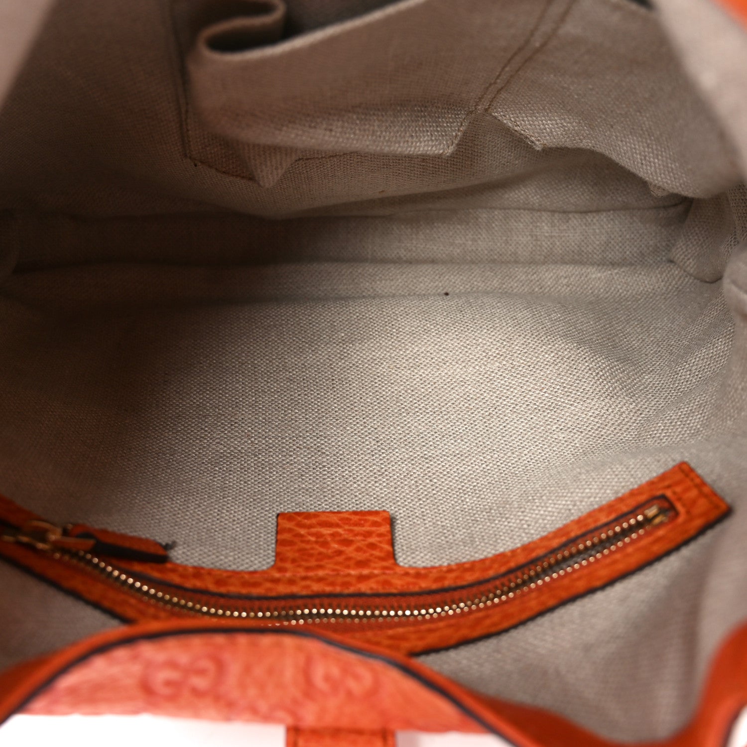 Gucci Guccissima Medium New Jackie Shoulder Bag Orange 5 of 10