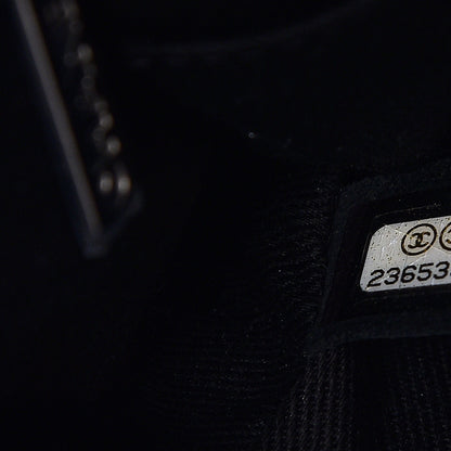 Chanel Denim Woven Medium Flap Light Blue 7 of 8