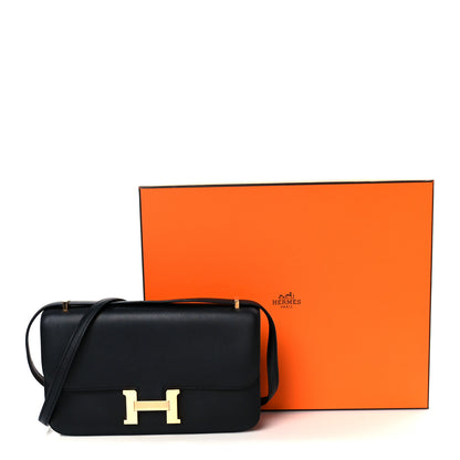 Hermes Swift Horseshoe Constance Elan 25 Black 12 of 12