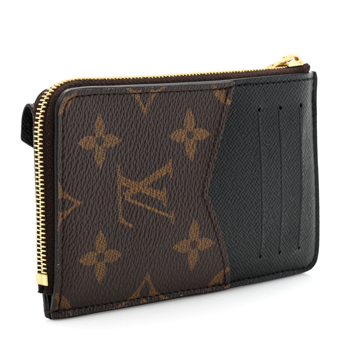 Monogram Recto Verso Card Holder Black