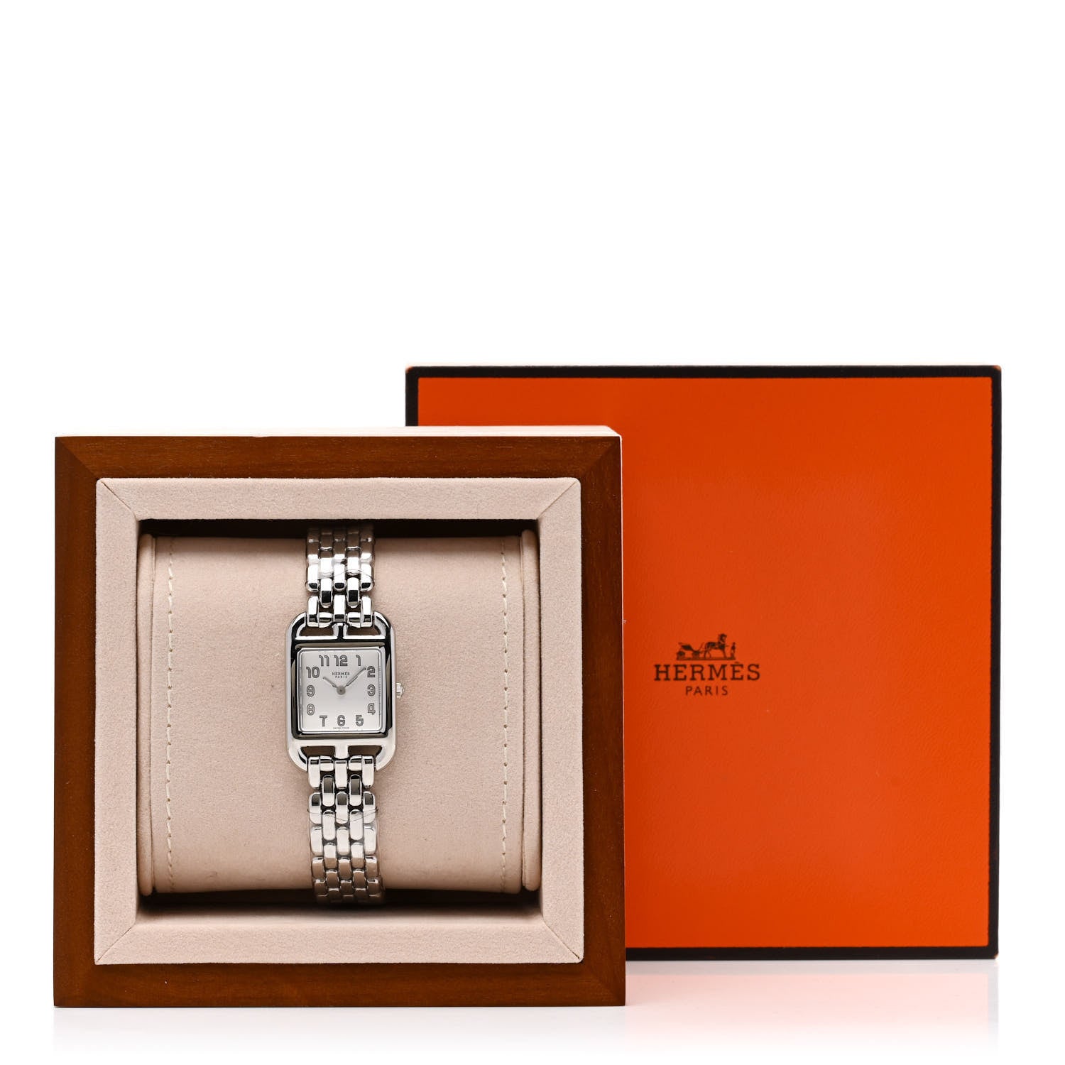 Hermes Stainless Steel 23mm Cape Cod Quartz Watch 5 of 5