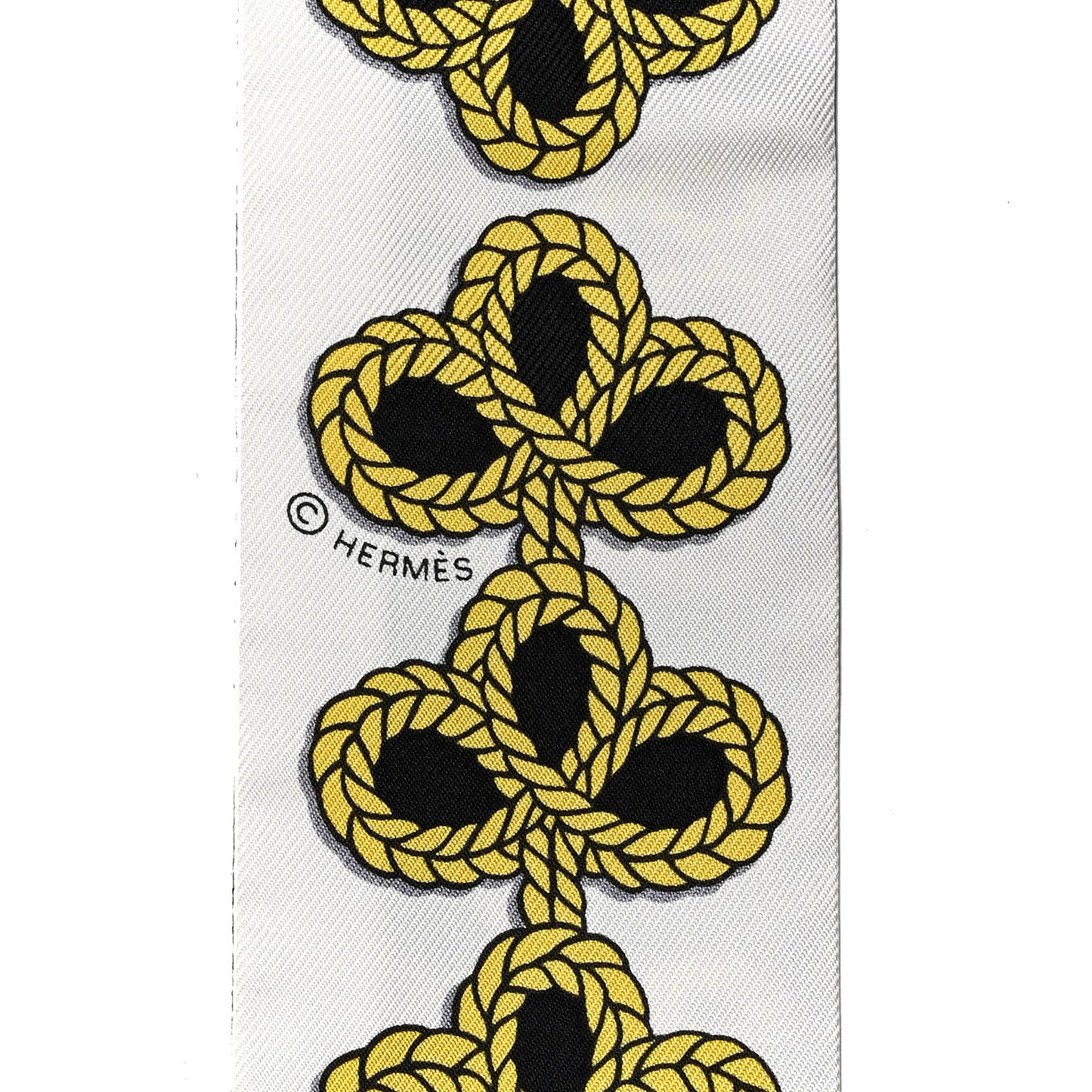Silk Galons Et Brandebourg Twilly Black Gold White