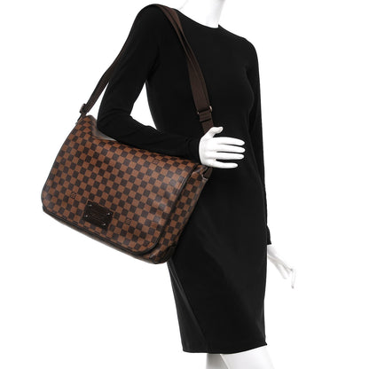 Louis Vuitton Damier Ebene Brooklyn GM 2 of 8