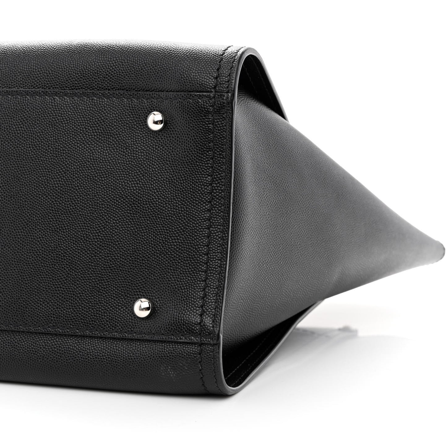 Caviar Small Studded Deauville Tote Black