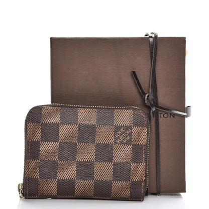 Louis Vuitton Damier Ebene Zippy Coin Purse 10 of 10