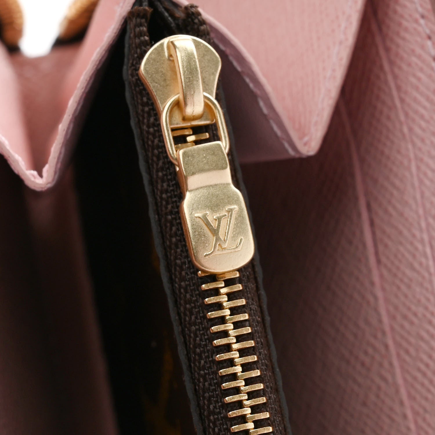 Louis Vuitton Monogram Clemence Wallet Rose Ballerine 8 of 10
