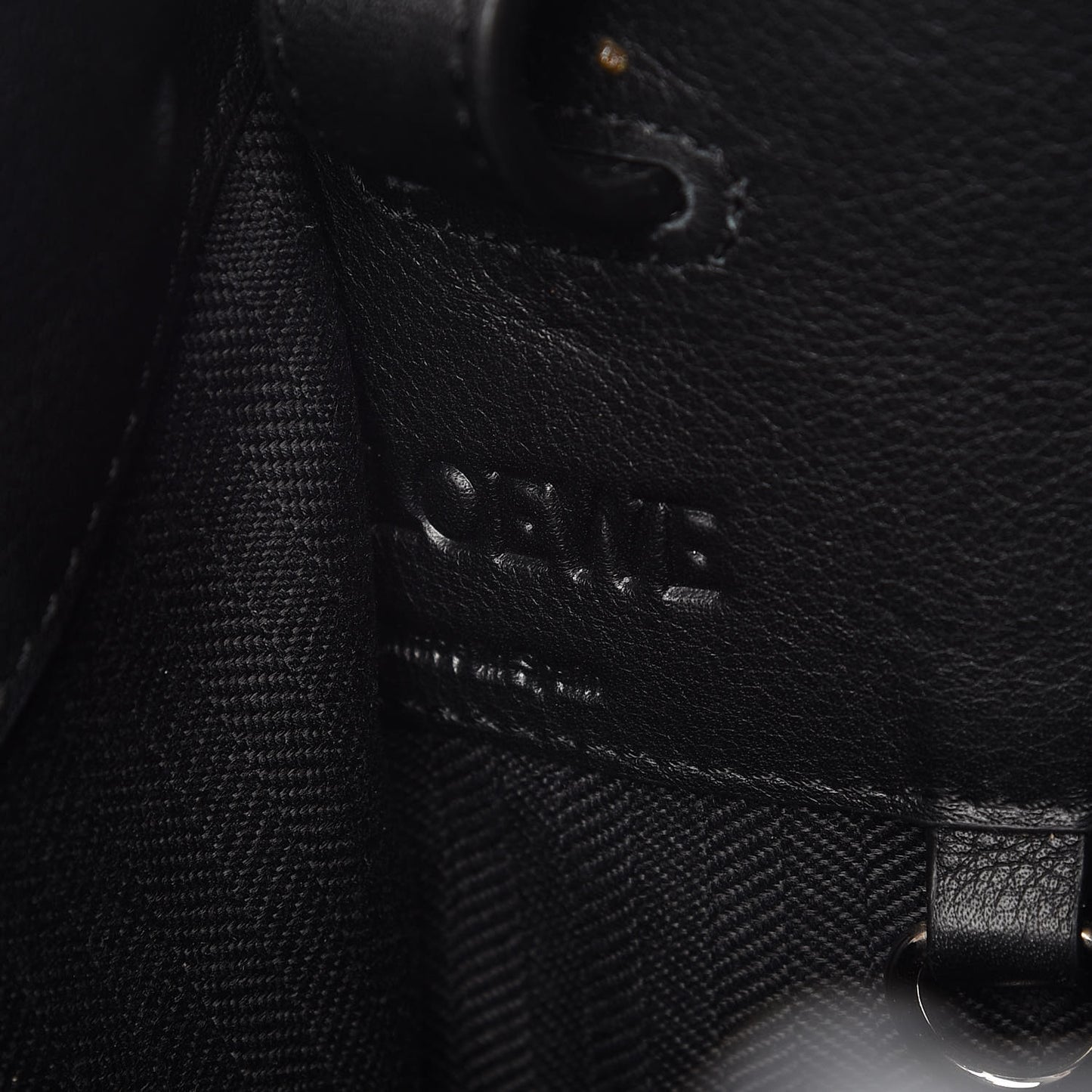 Calfskin Small Hammock Shoulder Bag Black
