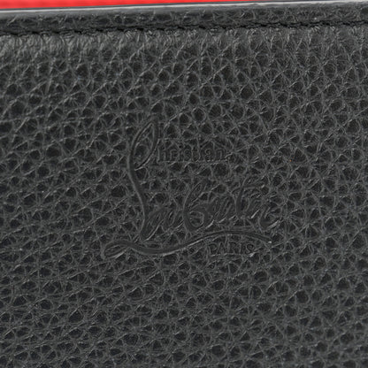 Christian Louboutin Calfskin Spikes Loubinthesky Paloma Clutch  Black 6 of 11