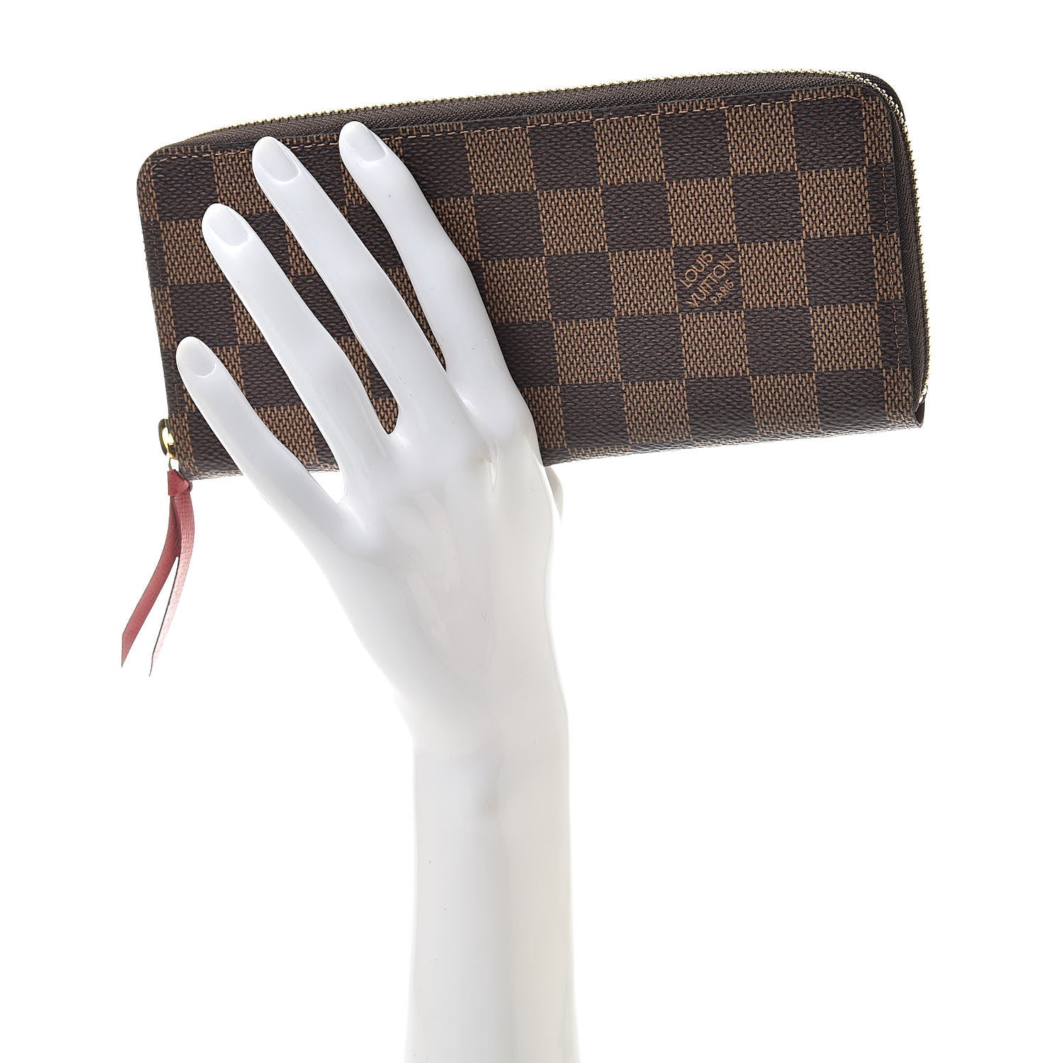 Louis Vuitton Damier Ebene Clemence Wallet 2 of 8