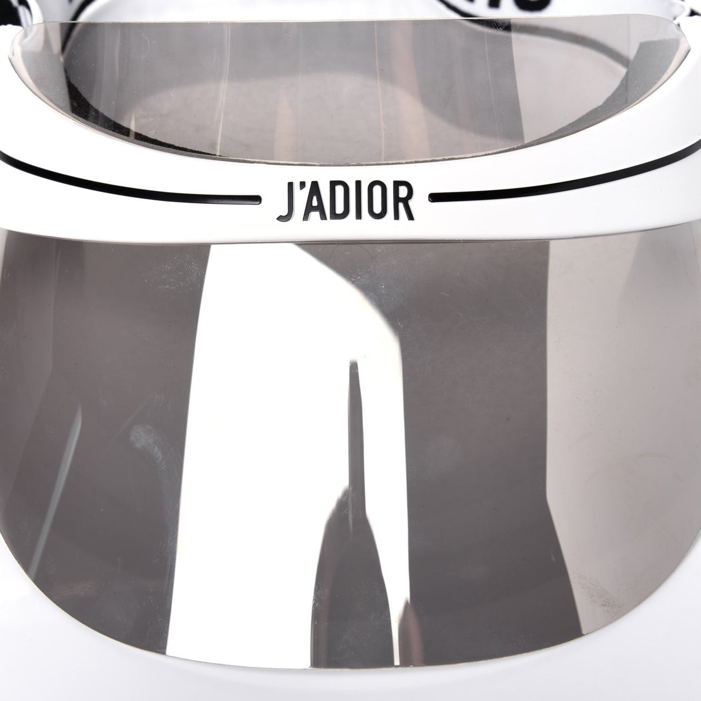 Mirrored DiorClub1 Sun Visor Black