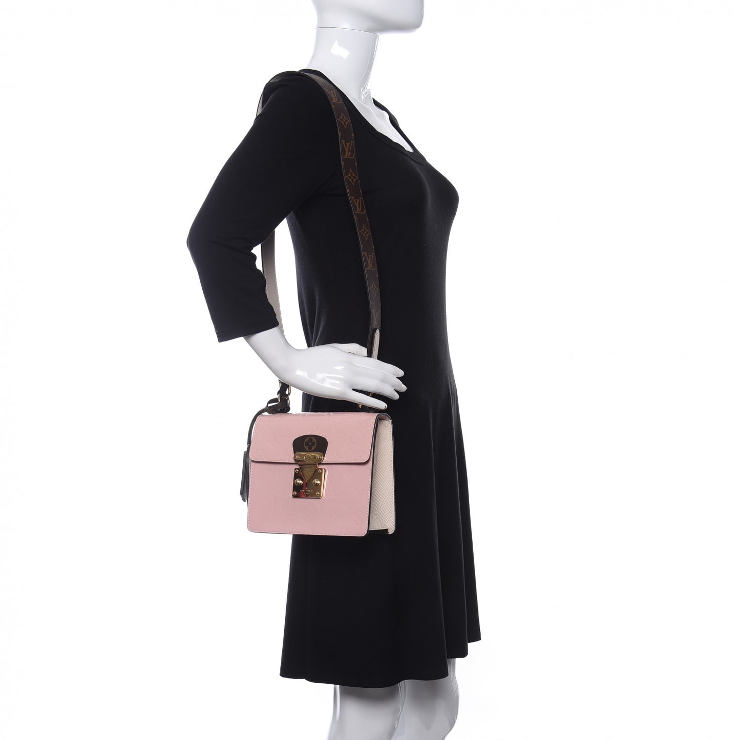 Vernis Epi Monogram Spring Street Rose Ballerine