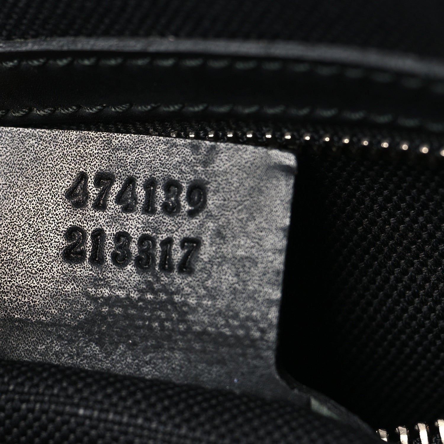 Gucci Soft GG Supreme Monogram Appia Calfskin Web East West Messenger Bag Black Grey 7 of 10