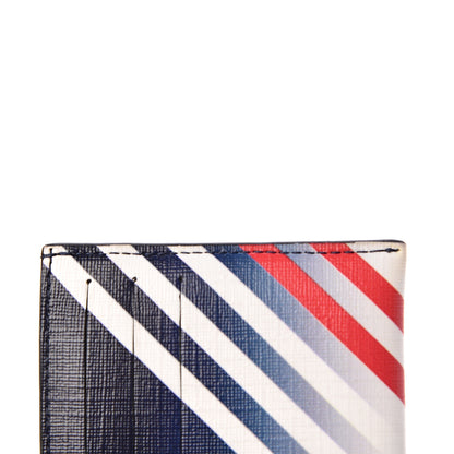 Givenchy Coated Canvas Mens Lines Print Card Case Multicolor 15 of 16