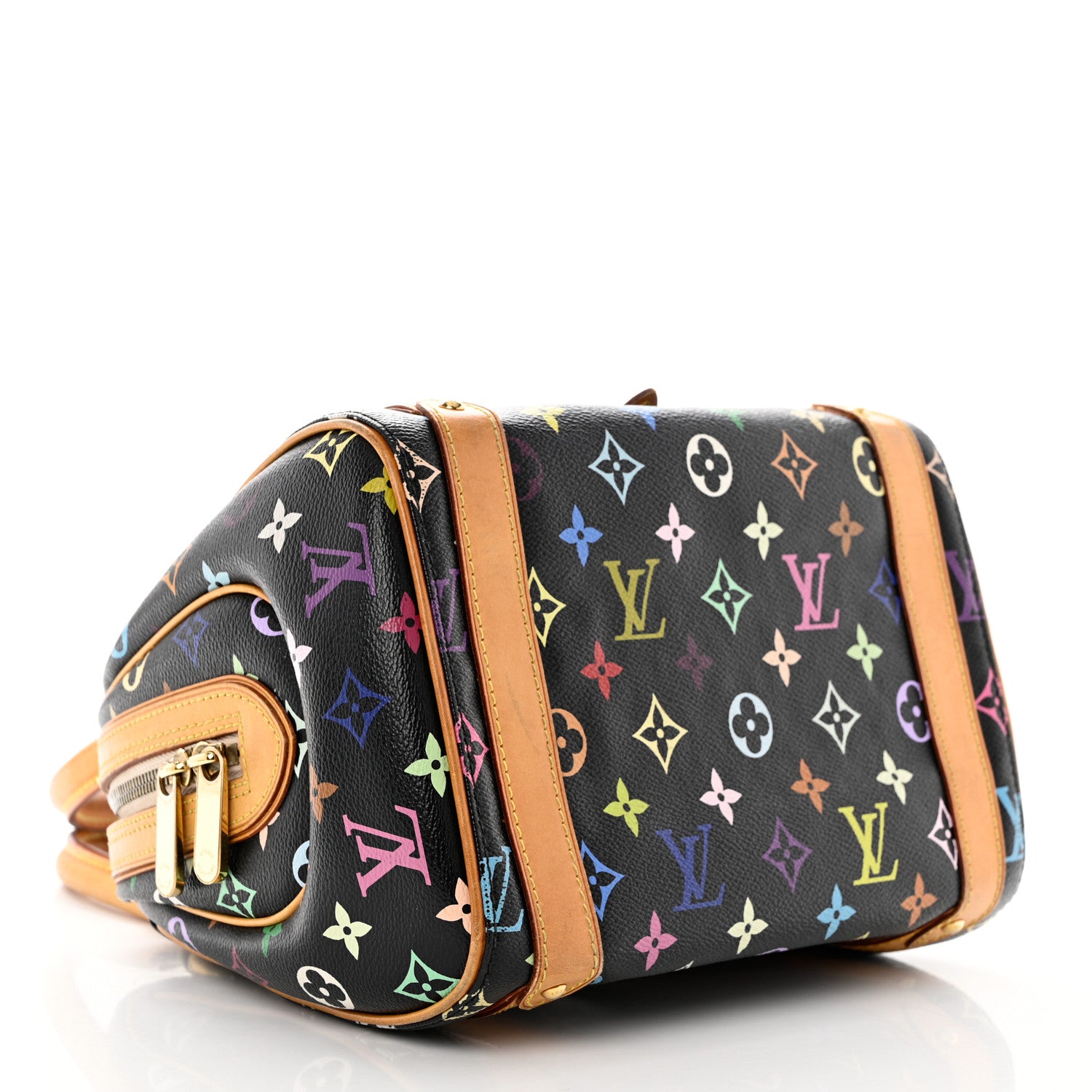 Louis Vuitton Monogram Multicolor Priscilla Black 4 of 18