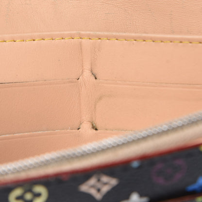 Louis Vuitton Monogram Multicolor Sarah Wallet Black 14 of 14