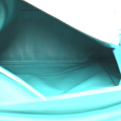 Loewe Nappa Lambskin Small Featherlight Puzzle Bag Aquamarine 5 of 10