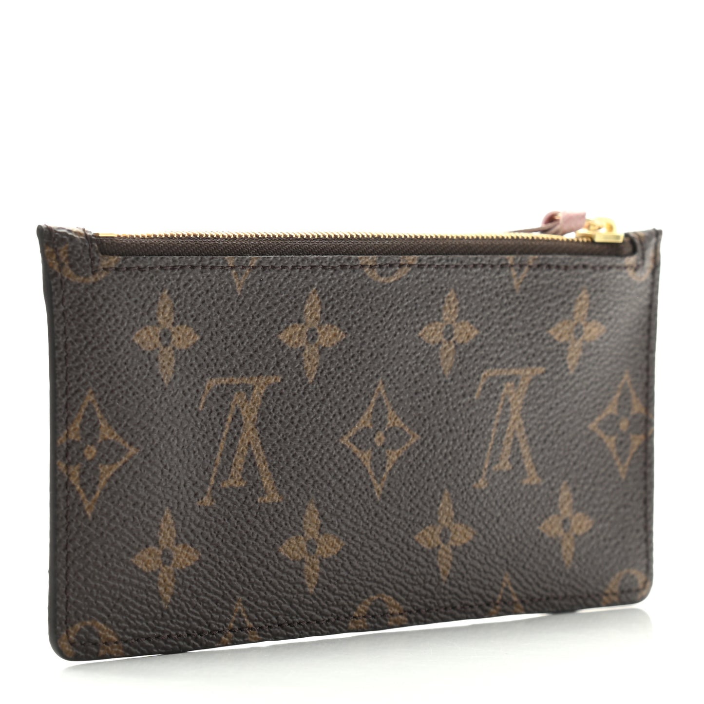 Monogram Josephine Wallet Zippered Insert Rose Ballerine
