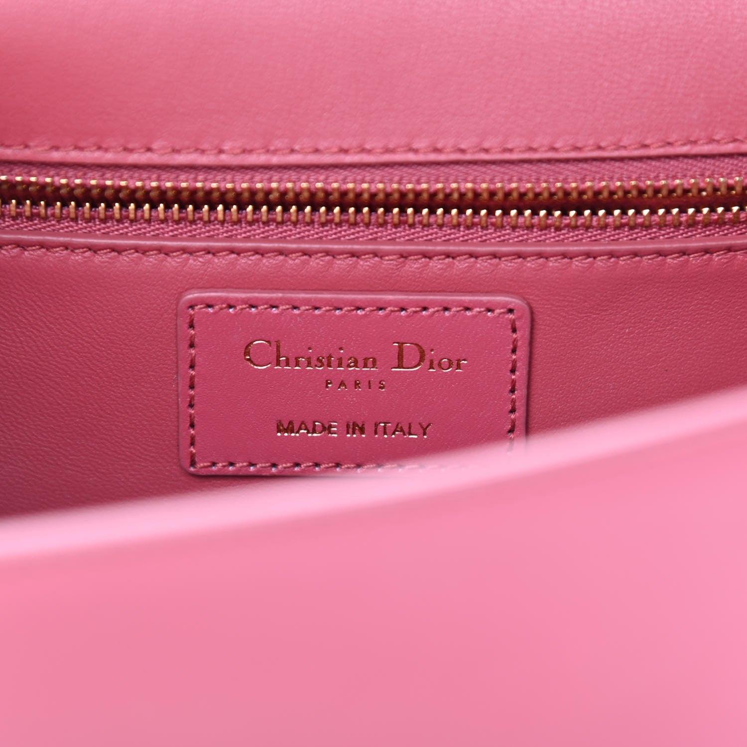 Christian Dior Calfskin 30 Montaigne Flap Bag Terre 6 of 11