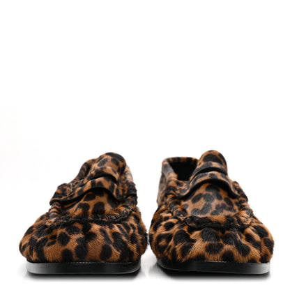 Saint Laurent Ponyhair Le Loafer Supple 38.5 Naturale 3 of 9