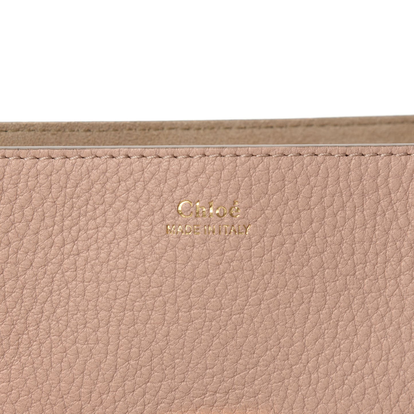 Grained Lambskin Drew Shoulder Bag Cement Pink