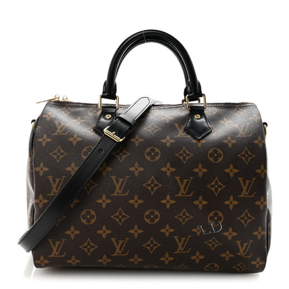 Louis Vuitton Monogram My World Tour Speedy Bandouliere 30 Black 1 of 10