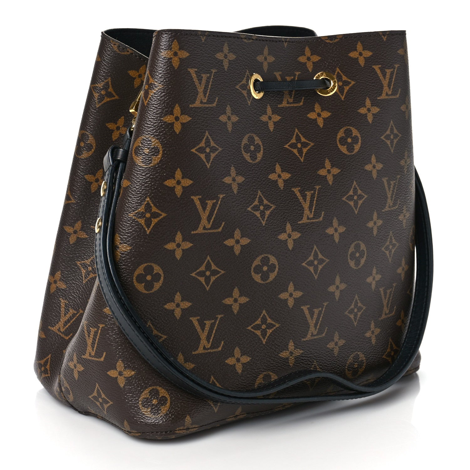 Louis Vuitton Monogram Neonoe MM Black 3 of 9