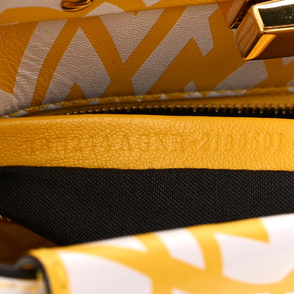 Fendi X SARAH COLEMAN Vitello Liberty Shiny Nappa Plexiglass FF Vertigo Mini Peekaboo Iconic Satchel Mimosa White 7 of 11