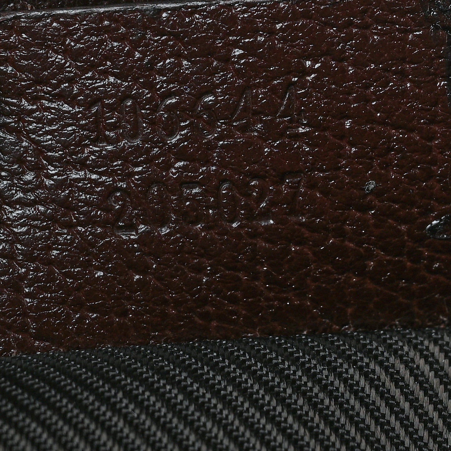 Monogram Shoulder Bag Dark Brown