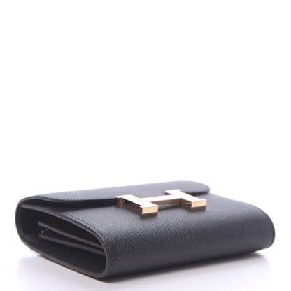 Hermes Epsom Constance Short Wallet Black 4 of 8