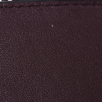 Jimmy Choo Calfskin Lizard Embossed Crystal Cheri Crossbody Bordeaux 12 of 13