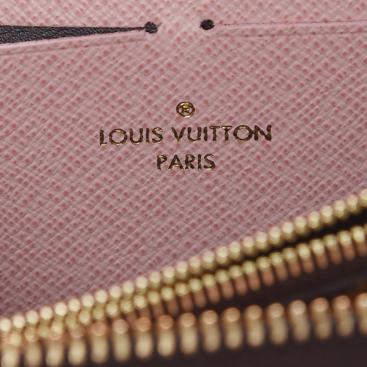 Louis Vuitton Monogram Clemence Wallet Rose Ballerine 6 of 9