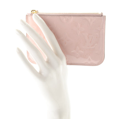 Louis Vuitton Vernis Key Pouch Rose Ballerine 2 of 7