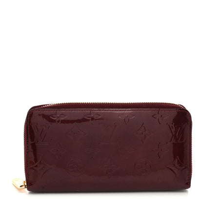 Louis Vuitton Vernis Zippy Wallet Rouge Fauviste 1 of 9