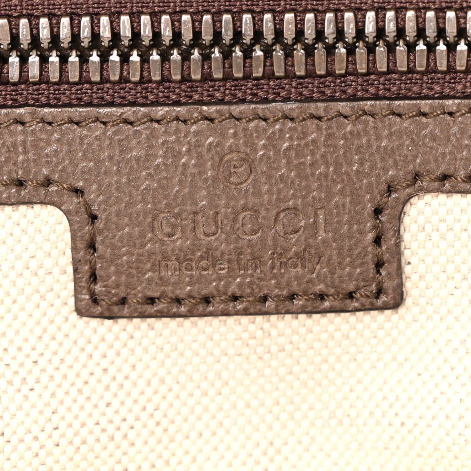 Gucci GG Supreme Monogram Calfskin Web Small Ophidia Day BackpacK Beige Ebony New Acero 6 of 12