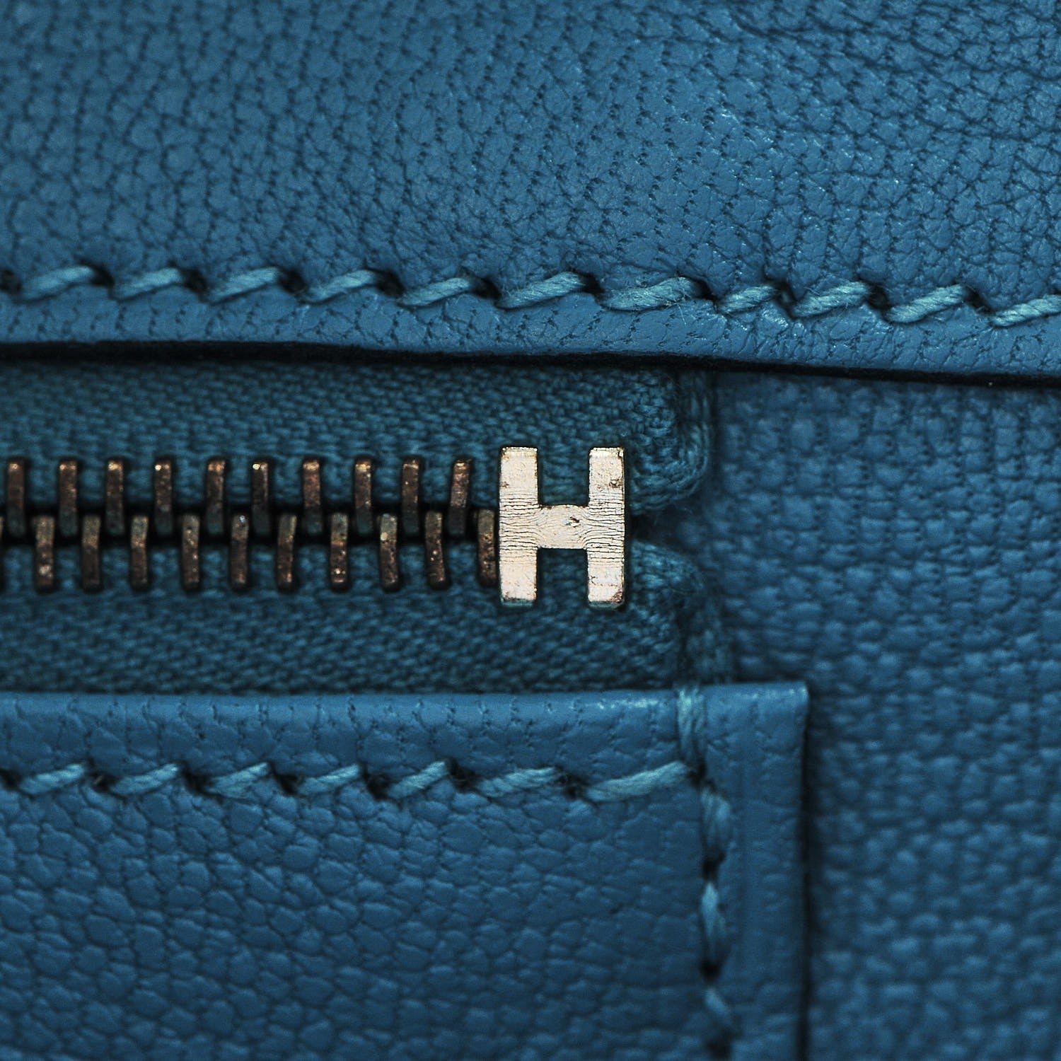 Hermes Togo Birkin 35 Turquoise 13 of 32