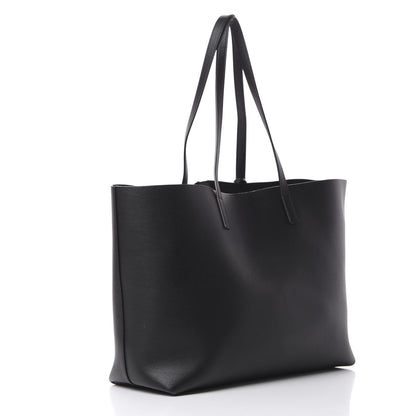 Saint Laurent Calfskin Large Shopping Tote Black 3 of 17