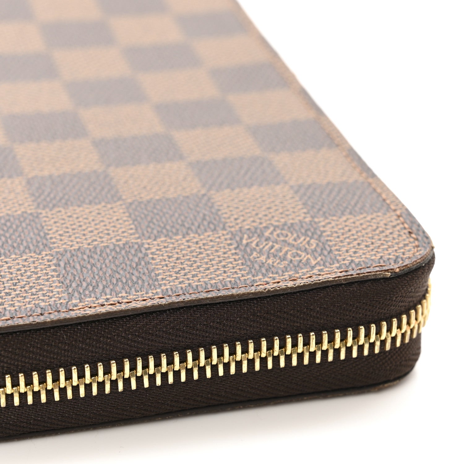 Louis Vuitton Damier Ebene Zippy Wallet 10 of 13